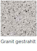  Granit gestrahlt