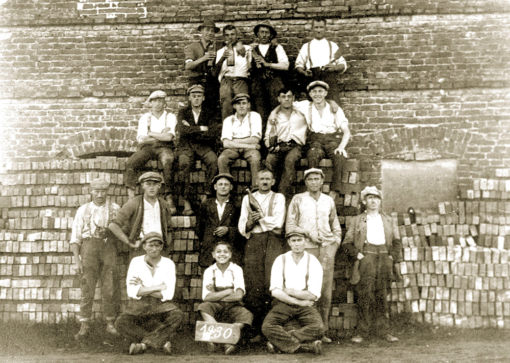 Arbeiter im Jahr 1930