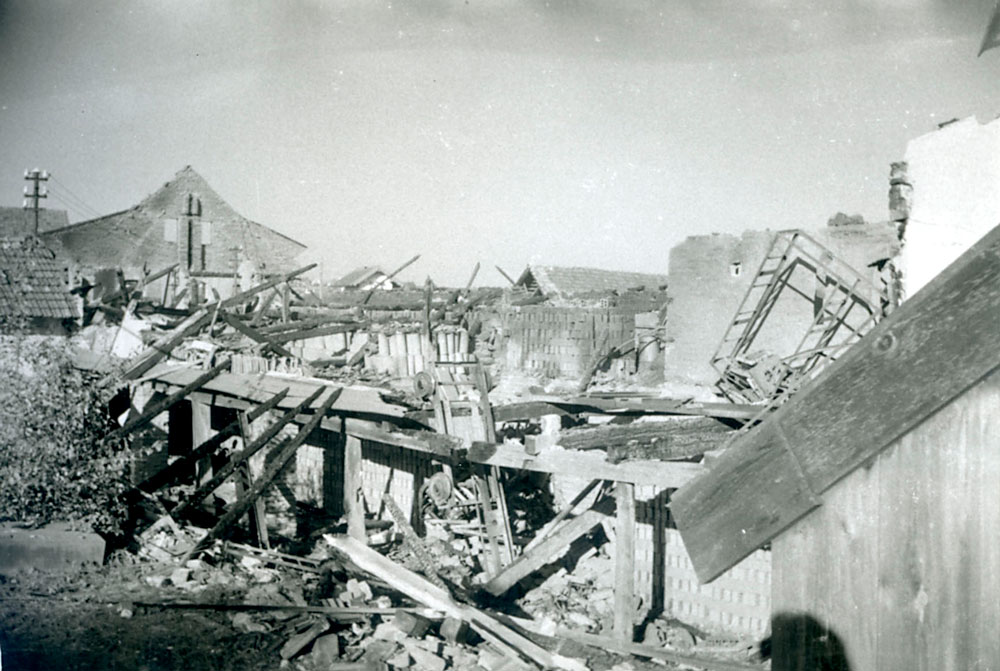Der große Brand im Jahre 1952